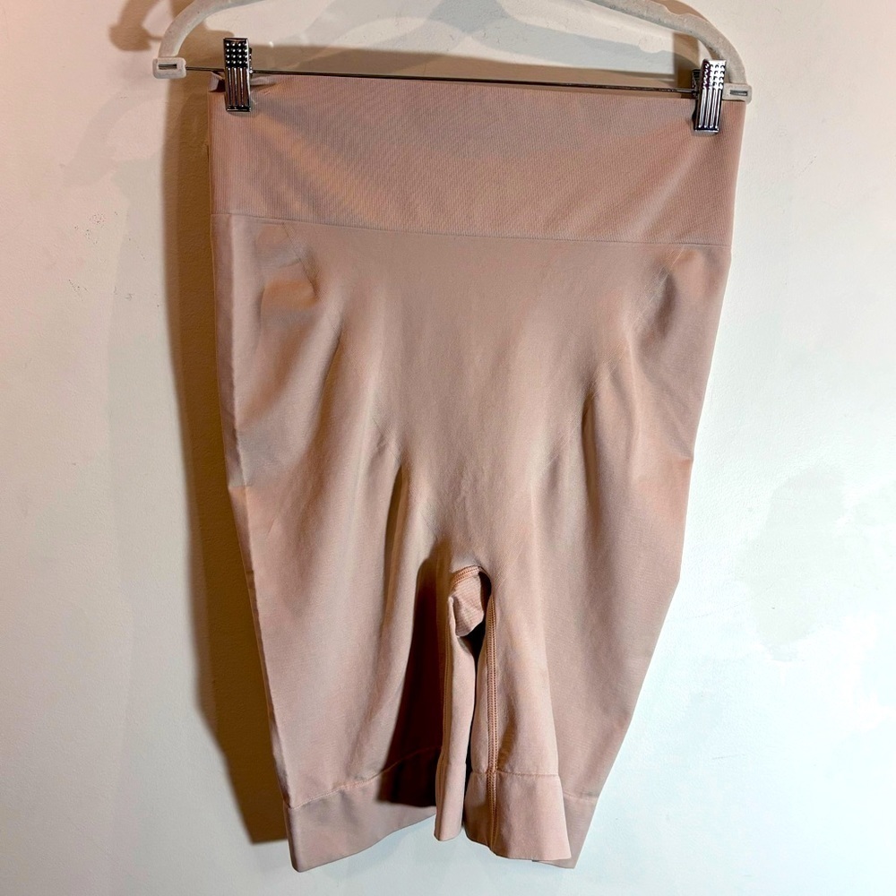 VOGLO Sz 3X Long Line Compression Shapewear in Beige